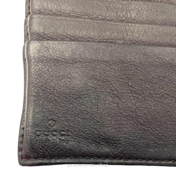 🔴 Gucci GG Bifold Wallet - Dark Chocolate Guccissima - Picture 6 of 9